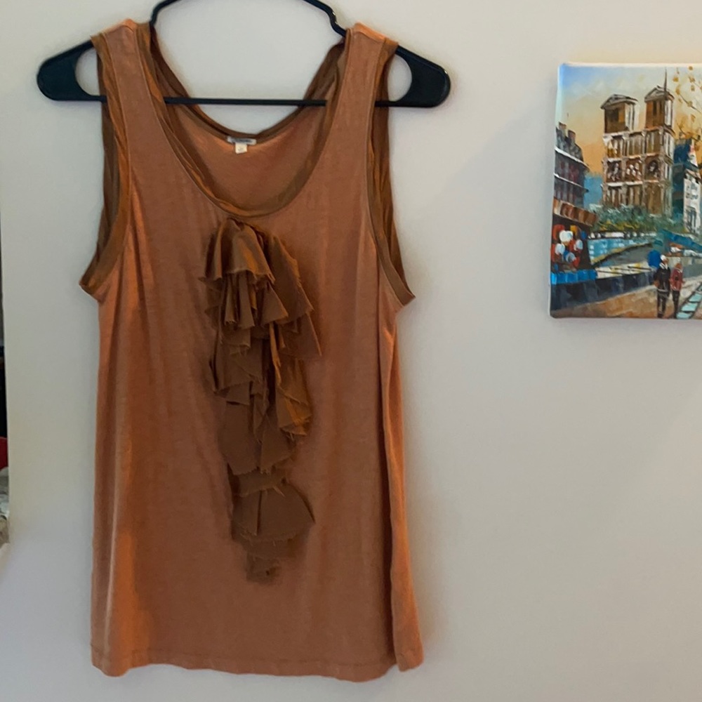 J.Crew Ruffled Tank Top